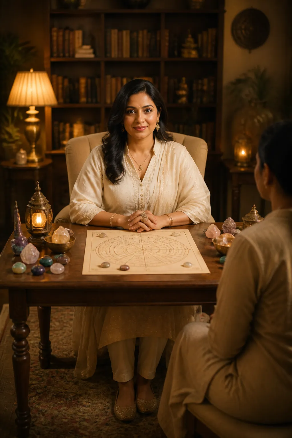 Jiivaastro Academy certified practitioner during a professional consultation